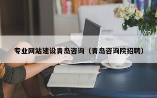 专业网站建设青岛咨询（青岛咨询院招聘）