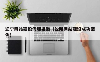 辽宁网站建设代理渠道（沈阳网站建设成功案例）