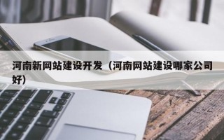 河南新网站建设开发（河南网站建设哪家公司好）